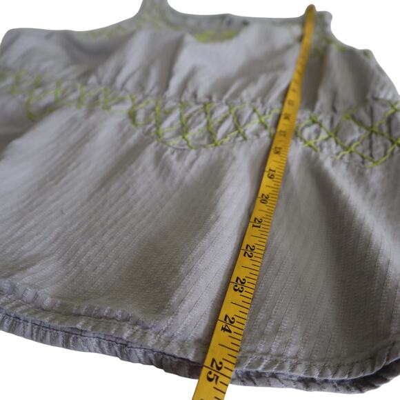 Anthropologie HD In Paris Sun Stitched Floral Embroidered Peplum Blouse Size 12 - Picture 11 of 11